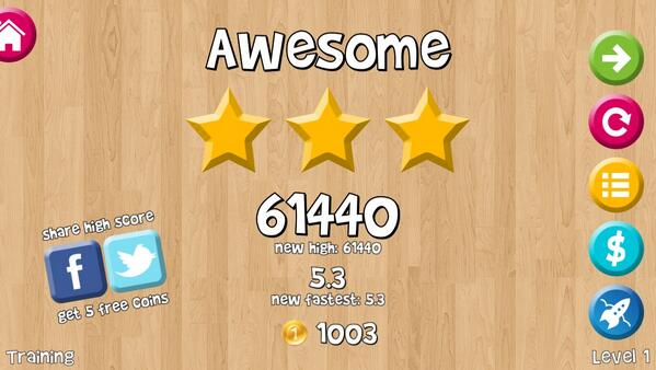 I just scored 61440 in Save the Pencil 2, Training Level 1! #stp2 itunes.apple.com/us/app/id55712…