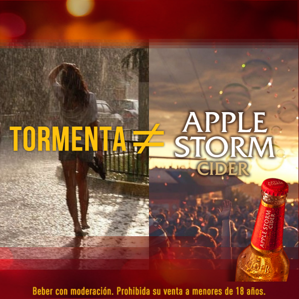 AppleStormCider's tweet photo. Hay distintas tormentas, la nuestra trae mucha diversión. #AppleStorm http://t.co/4GcmVKaOWo
