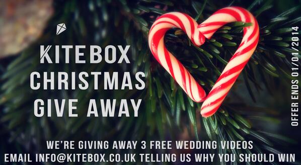 Kitebox's tweet photo. @Weddingmagazine @RockMyWedding @maverickbrides Just to let you know about a little #wedding offer during #Christmas http://t.co/cAUyKnUyak