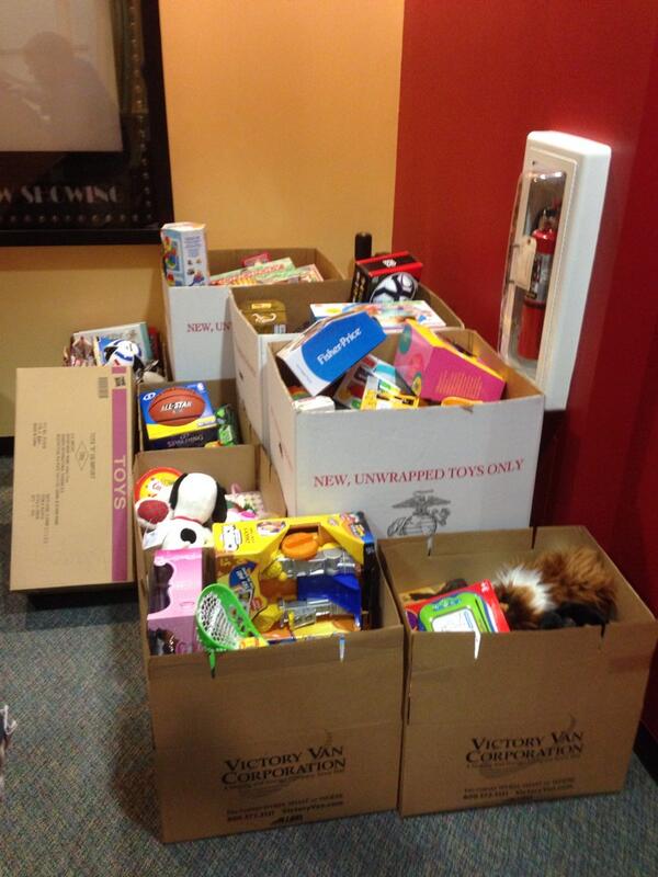 George Mason Toys for Tots and food drive with <a href="/GMUStaffSenate/">Mason Staff Senate</a>