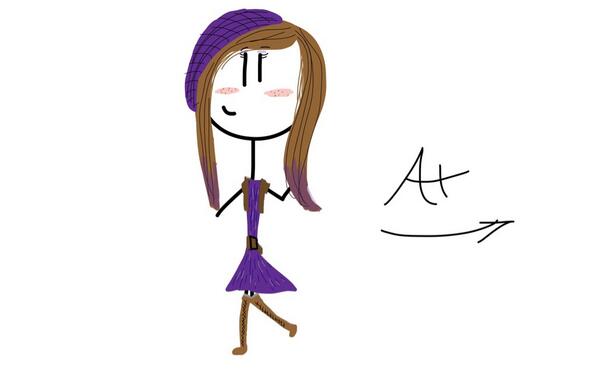 StickFigureCom's tweet image. @StickFigureCom: Drawing by A+
Stick Figure Fashion #22