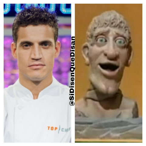 virmaoro's tweet photo. "@SiDisenQueDisan: Parecidos razonables #topchef12 http://t.co/4f8nXDwY3o" @CristianVille LOLLL