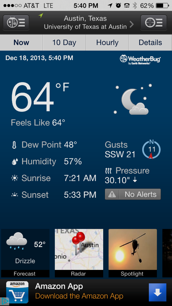SaraNich's tweet photo. @chrisronson “Winter” in Texas. #itsoktobejealous http://t.co/XBQPMq5IhL