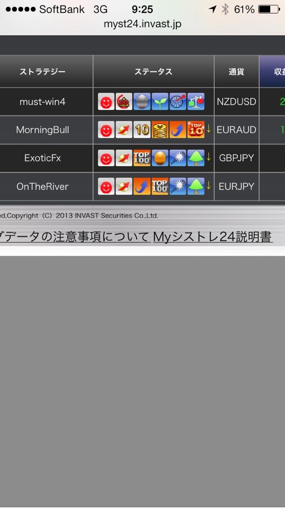 しばらくこれで！