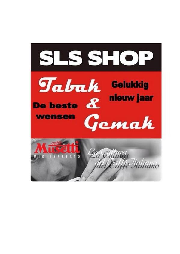 Wij wensen iedereen een gezond en gelukkig 2014 toe! Namens medewerkers;
SLS-Shop
St.Jansstr.13
#Groningen