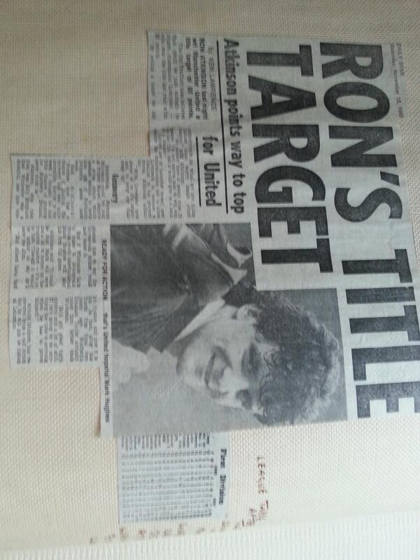 marcshaw76's tweet image. @UtdBeforeFergie more old memories... Big Ron&apos;s title target. #85points