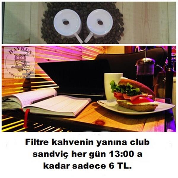 Baykuş Coffee Shop 'un sizler için hazırladığı bu lezzetli kampanyayı kaçırmayın.