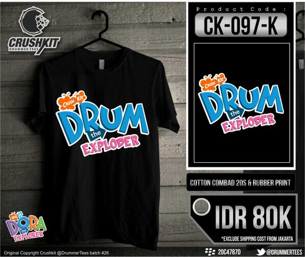 Crushkit™DrummerTees tweet media