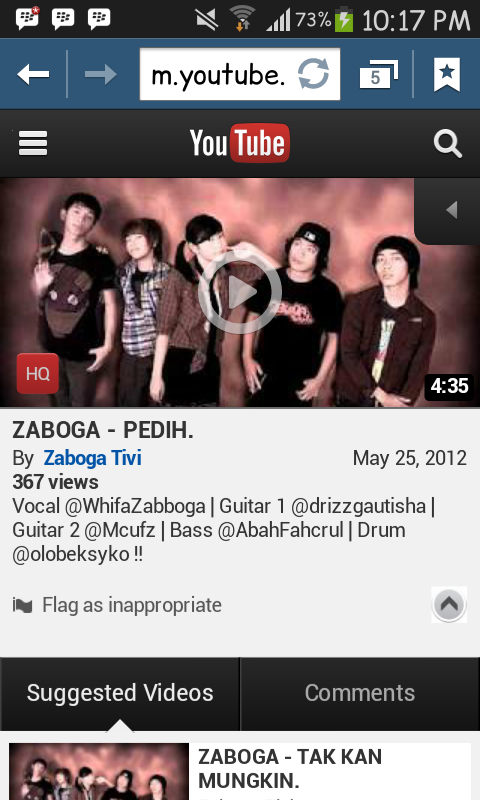 Drizzmatic_SBG's tweet photo. RT @drizzmatic_JKT: iseng" searching di youtube nemu nih, berarti kak @drizzgautisha pernah jd gitaris di Zaboga Band http://t.co/yEhQtFlBpd