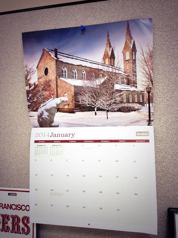 ElSanch91's tweet image. Representing @BowdoinCollege at work. #missthatplace #Bowdoin #BowdoinAlum