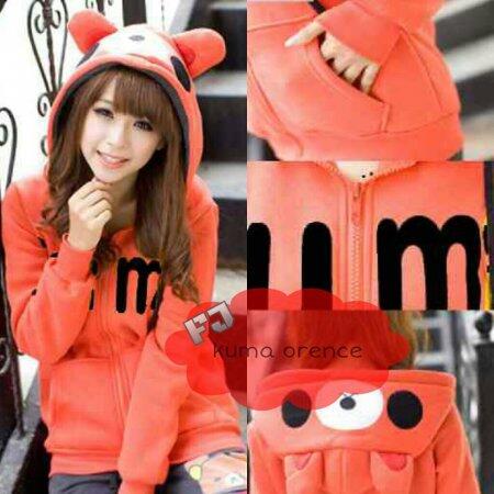 Rillakumma orange 68k #JualRillakumma #Jualrillakummalucu #jualjacketrillakumma #jualonlineshop #onlineshopgrosir