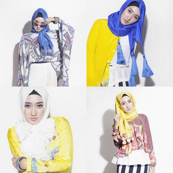 dewimag's tweet photo. Simple &amp;practical hijabstyle is back! Which one is ur fav? Sy akan share tutorial klo followers mencapai 31k :) - DP http://t.co/QKWyVgVEHV