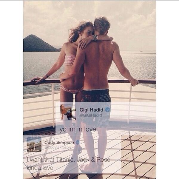 iTweetthing's tweet photo. But THIS EDIT 💕 @CodySimpson @GiGiHadid #CoGi http://t.co/D5jKZmJLpE
