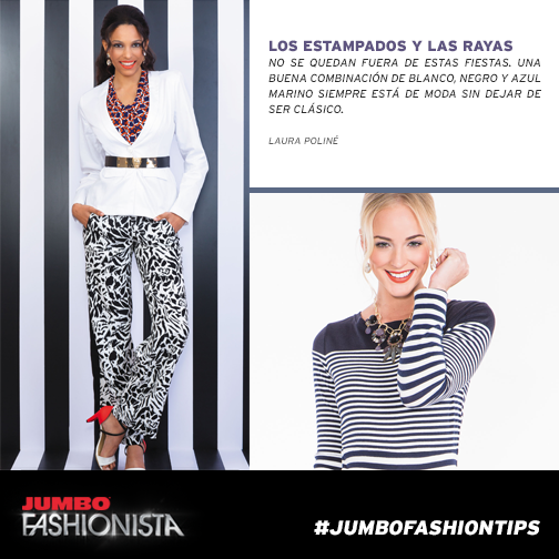 ModaJumbo's tweet photo. Estampados y rayas, otro must de temporada...  #JumboFashionTips por la #JumboFashionista @LauraPoline http://t.co/OU7R2LyZau