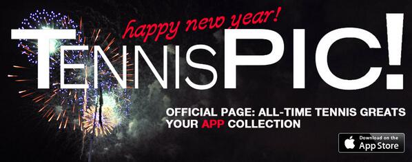TennisPIC's tweet photo. #HappyNewYear #tennisPIC #tennis #Nadal #Federer #happy2014 http://t.co/WInJergGjV
