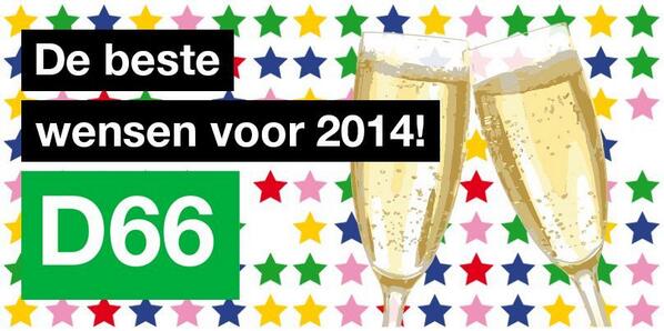 D66 Naarden wenst iedereen een gelukkig nieuwjaar! #NaardenDichtbij