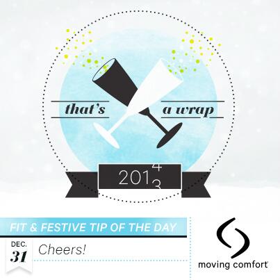 That's a wrap! Thanks for the love for our Fit &amp; Festive Calendar. Wishing you all a beautiful start to the New Year!