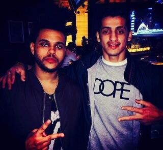 TheWeekndUKFans's tweet image. .@theweeknd last night with a fan