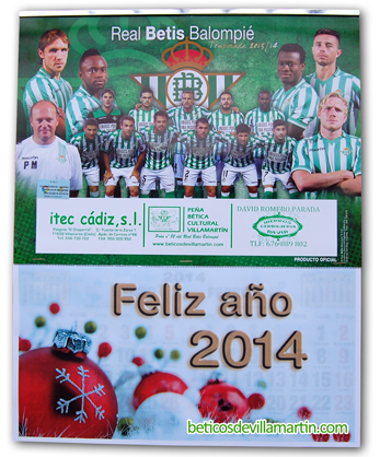 BeticosdeVilla's tweet photo. Recoge TU ALMANAQUE 2014 de la Peña Bética de #Villamartín http://t.co/8FIKBqr75V @FPBeticas @Cand_FP_Beticas http://t.co/QFwH6kt83o