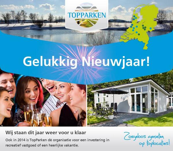 TopParken wenst u een gelukkig Nieuwjaar!