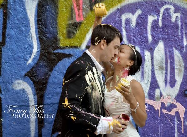FancyThisPhoto's tweet photo. #sneakpeek of my #trashthedress #photography session with Kristina &amp; Jamison! http://t.co/OCp6qoCVvT
