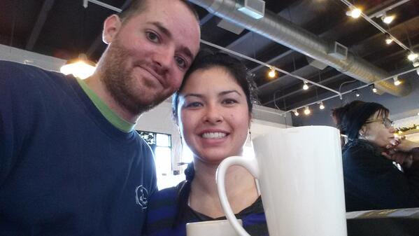 aredmo03's tweet image. Enjoying  some great NewYear's Eve brew with @erandored  at @DoseCoffee.