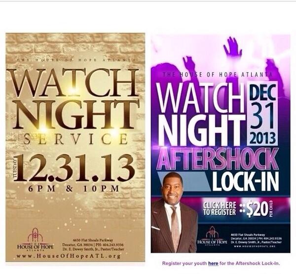 HOHATL's tweet photo. TONIGHT the hashtag for our 6pm &amp; 10pm services will be #HOHWatchNight. 
Let's make it TREND! Retweet! @edeweysmith http://t.co/PScr2jSbSy