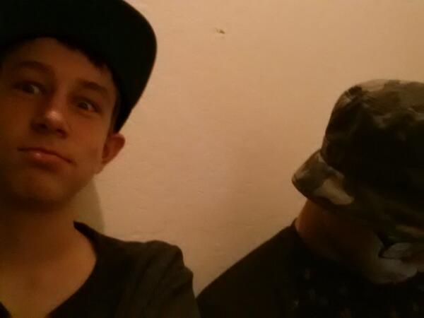 JoshuaR_86's tweet image. My homie and his beaner @Krispykr3w @Itsnate5_