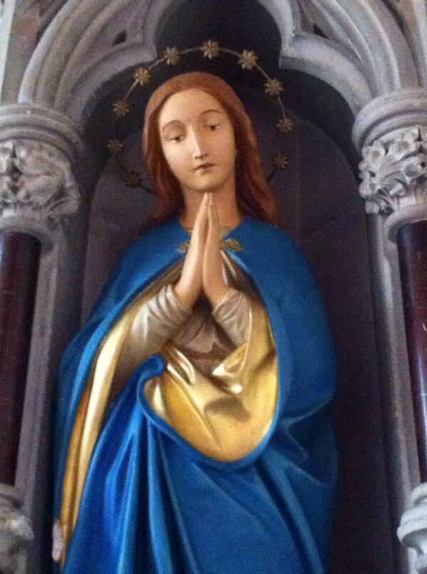 Entrust the new year to Mary's maternal protection - Mass at 10am tomorrow (NYD) for solemnity of Mary Mother of God