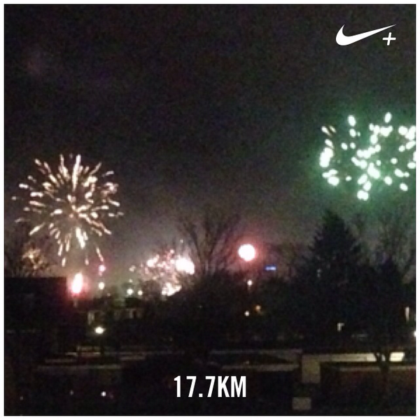 @nikerunning happy new year! ^_^ #nevernotrunning I just ran 17.7 km with Nike+. go.nike.com/07989ufj #nikeplus
