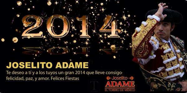 JOSELITOADAME's tweet photo. A por el 2014 💪💪 http://t.co/889Jj37AEv