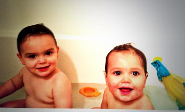 HaleyGarzaPoole's tweet photo. Celebrating #newyears2014 with our greatest gifts of 2013!! ❤ my guys!! http://t.co/OWhl8IDONL