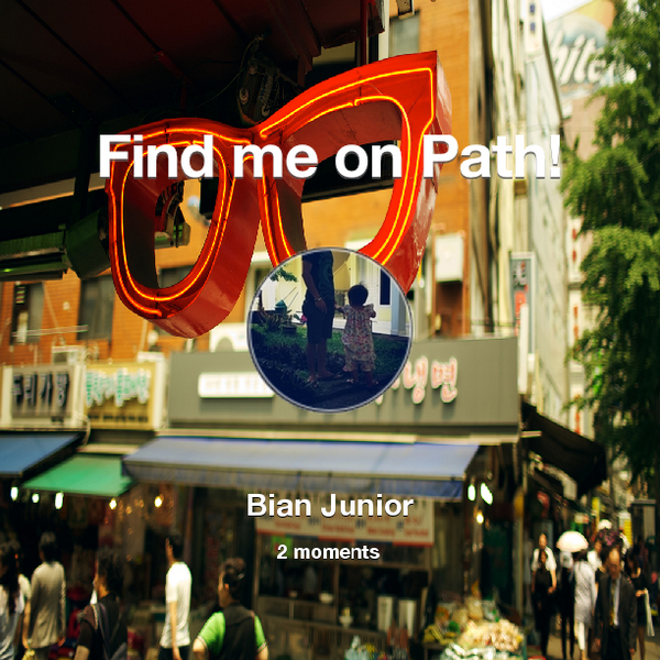 EgenkBee's tweet photo. Find me on #Path now! Go to: http://t.co/ecpM8bCxJh! #thepersonalnetwork http://t.co/G499hpTCOG