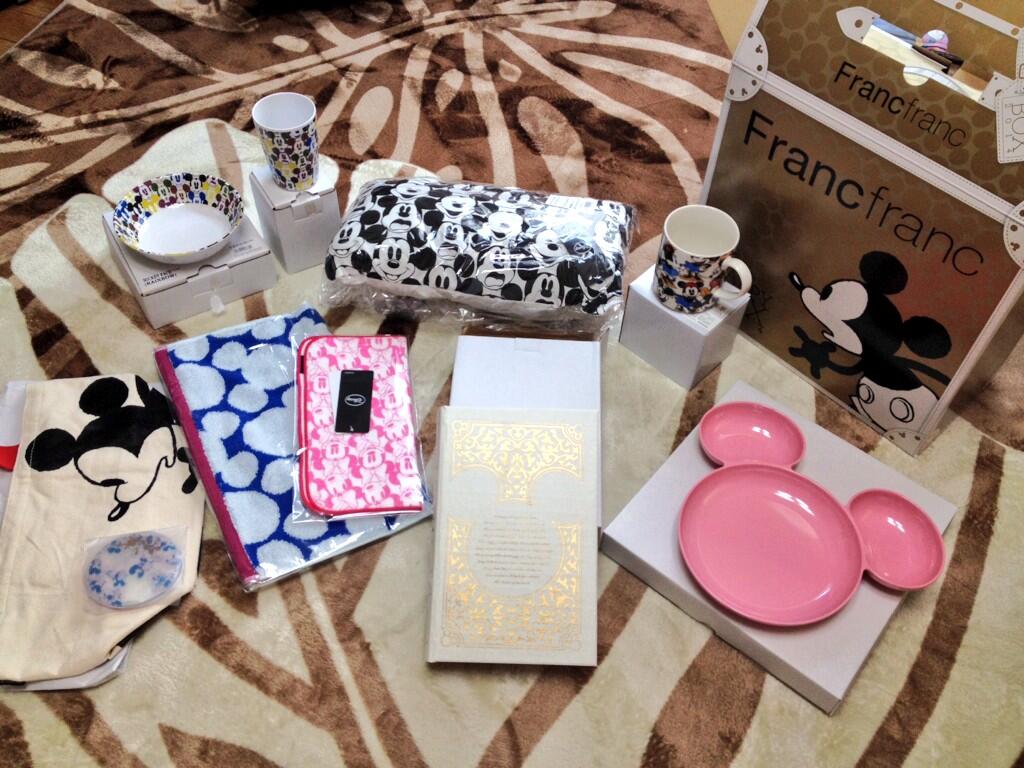 うさますく Pa Twitter ネタバレ注意 うおおおフランフランのディズニー福袋の中身パネェ これで5000円 ٩ ˊwˋ و Http T Co Xod8spslfy Twitter