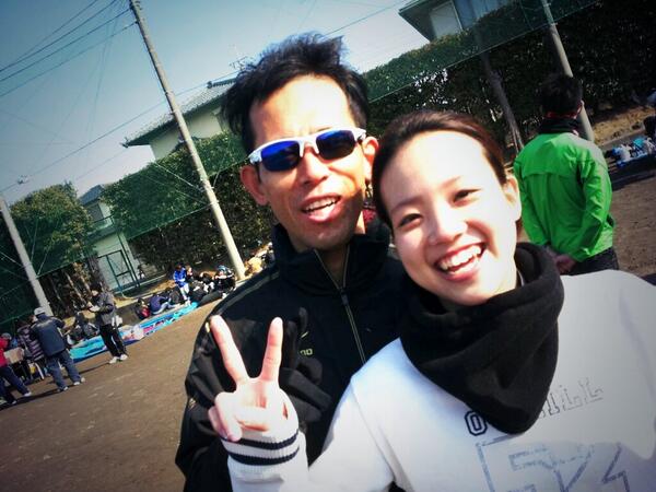 gtooooom's tweet photo. 元旦駅伝無事終わった～(*^^*)まじ歩きそうだった！でも今年も優勝できたからいいや♪吉田先生にも会えたし＼(^^)／ http://t.co/2TF4AmhIsM
