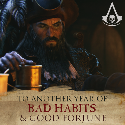assassinscreed's tweet image. Happy New Year, Assassins!