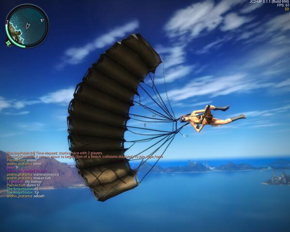 Bebeness's tweet image. Yes, I'm a stripper. Yes, I'm amazing. #JustCause2 #JustCause2Multiplayer #JC2