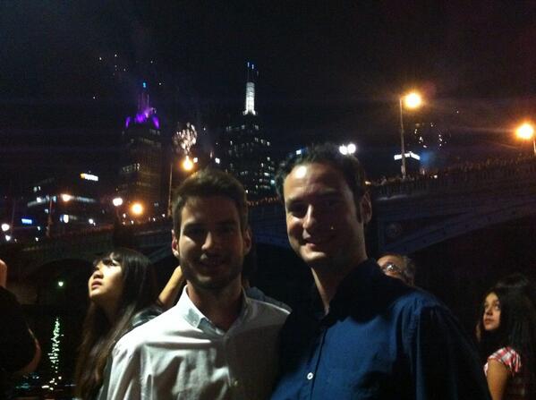 marcosmn91's tweet photo. New Years Eve in Melbourne with my bro! http://t.co/o4T1VRsMTo