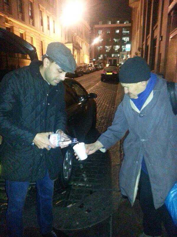 JihadOfThePen's tweet photo. #2013Recap Muslims for Humanity honoured to serve the homeless in central #London. #2013Recap http://t.co/uoH5yXK0gB