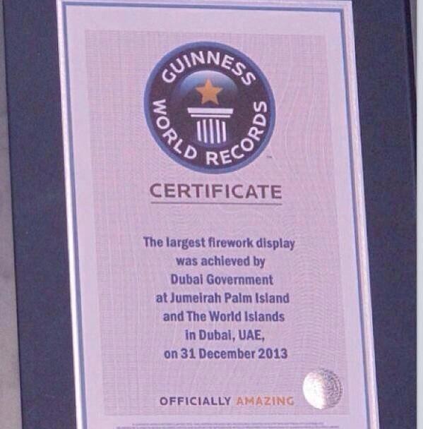 ItsMedoYs's tweet photo. Guinness World Records #Dubai http://t.co/uaAyeORN13