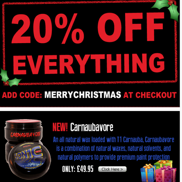 00detail's tweet photo. Grab a last minute 20% discount on all orders with @Waxamomo! #detailingspy http://t.co/7lDnfRnD0b