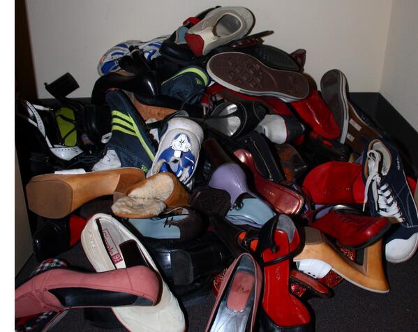 Stop putting your shoes on top of mine cunt