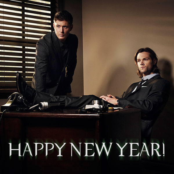 cw_spn's tweet photo. Happy New Year from #Supernatural! http://t.co/pjj4gS6Qk4