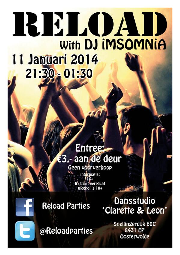 Reloadparties tweet picture