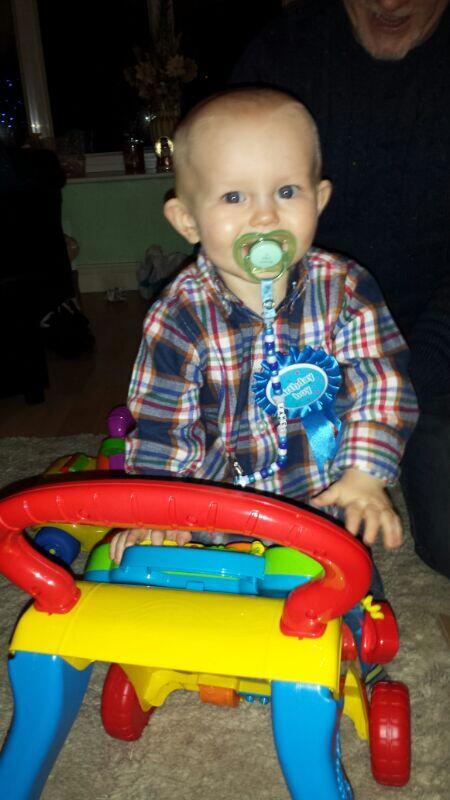 john85johnston's tweet photo. My little man #1today :) growin uo fast http://t.co/8ta0Ijy0Lu