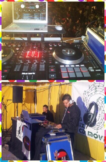 danilourbanodj's tweet image. Y asi presentamos públicamente la nueva adquisición d #LiraMixEvenpro en El Reventón De Fin d Año 2013 #Numark #NS7II