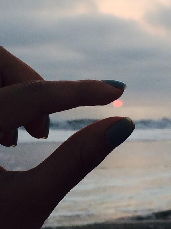 karito_95's tweet image. #Firstsunset