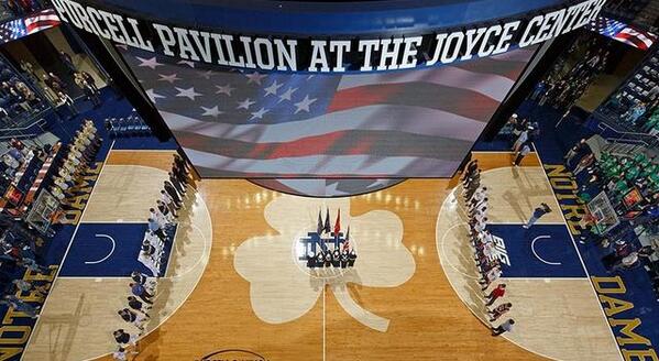 ArenasElite's tweet photo. The Joyce Center.. home of ND Hoops #USA #CollegeBB http://t.co/huqk4AwQCm