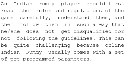 Shuffle2Play's tweet image. An Indian rummy player should first read the rules and regulations of the game carefully, understand them, and
