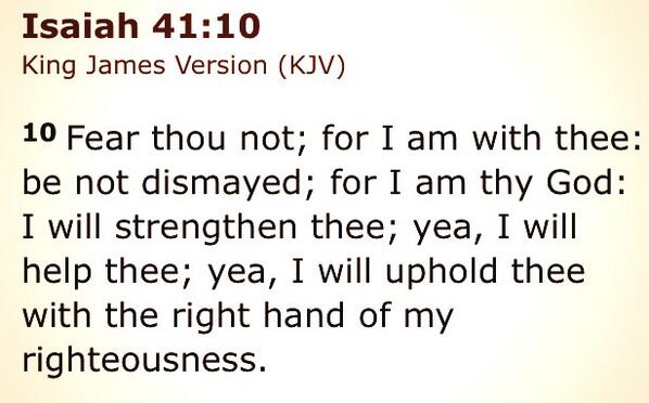 isaiah 41 and 10 king james version